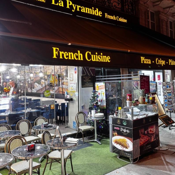 La Pyramide - restaurant Paris - meilleur resto Paris